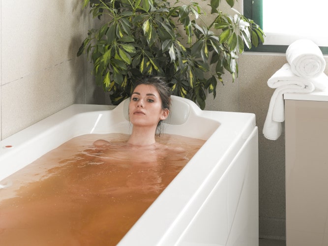 Bath terapy thermal water Terme di Pejo
