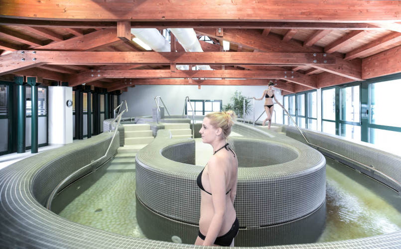 Kneipp thermal pool health tourism Pejo Trentino
